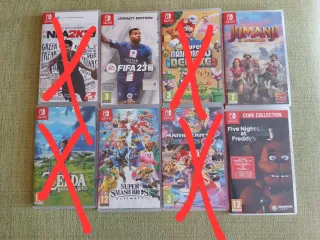 Giochi Nintendo Switch (prezzi nell'annuncio)