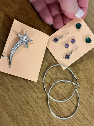 Set bigiotteria per calendario dell'Avvento