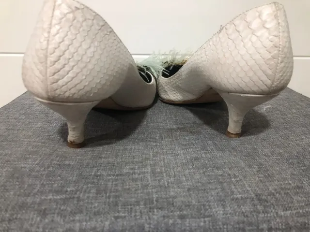 Zapatos Pierre Cardin Talla 40 Beige