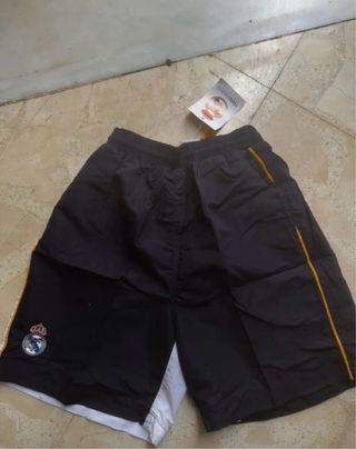 Pantalón Corto Real Madrid Negro