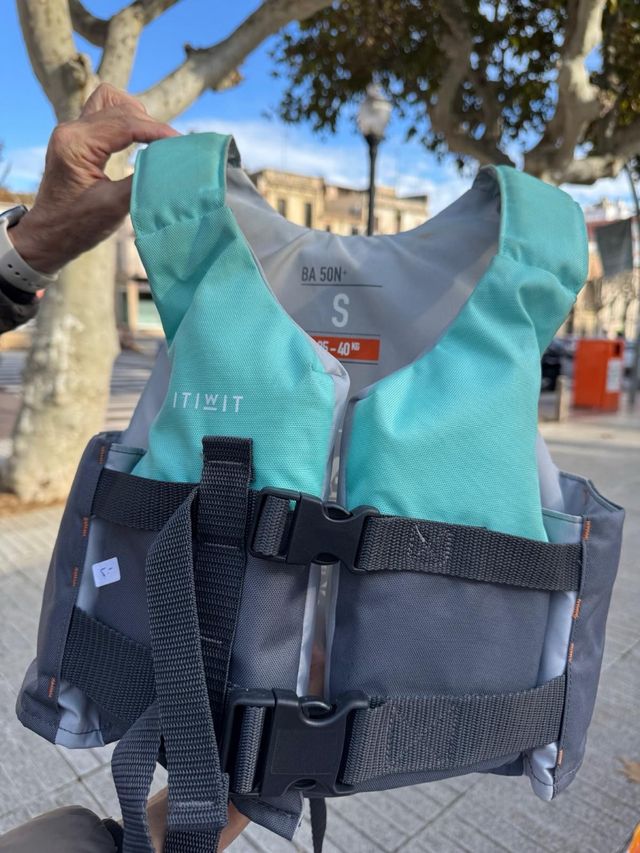 Chaleco salvavidas niño Talla S (35-40 kg)