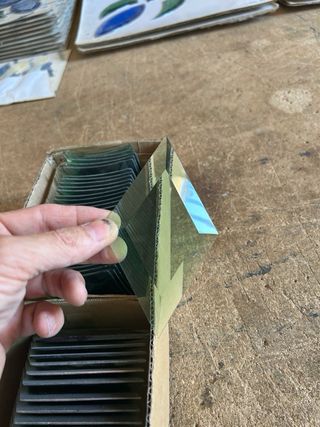 Vidrio biselado decorativo,