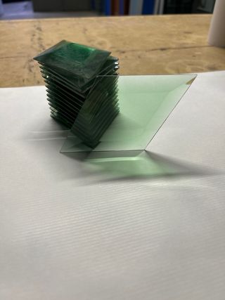 Vidrio biselado decorativo,