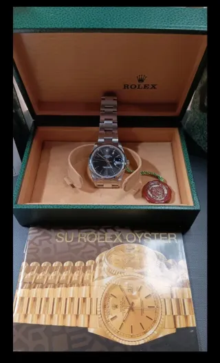 Reloj Rolex Oyster Caja y Documentación
