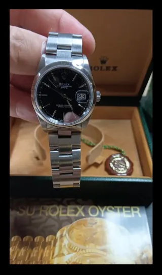 Reloj Rolex Oyster Caja y Documentación
