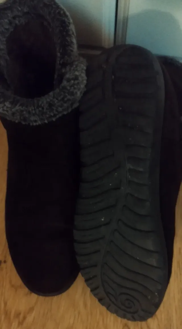 Botines marrones con forro de pelo