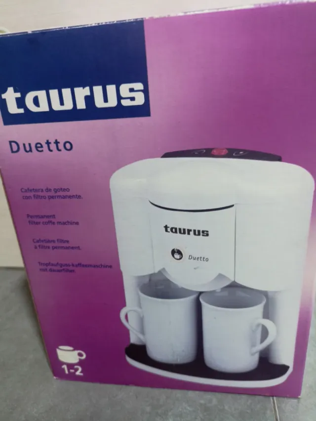 Cafetera Taurus Duetto Doble
