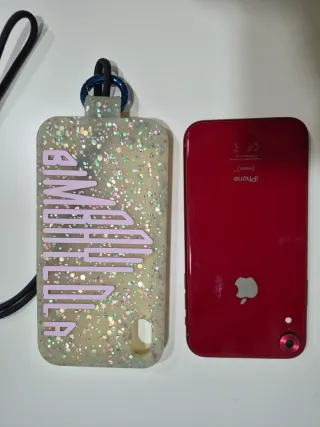 iPhone XR Rosso + Custodia