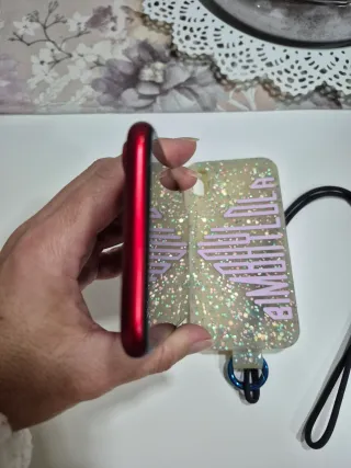 iPhone XR Rosso + Custodia