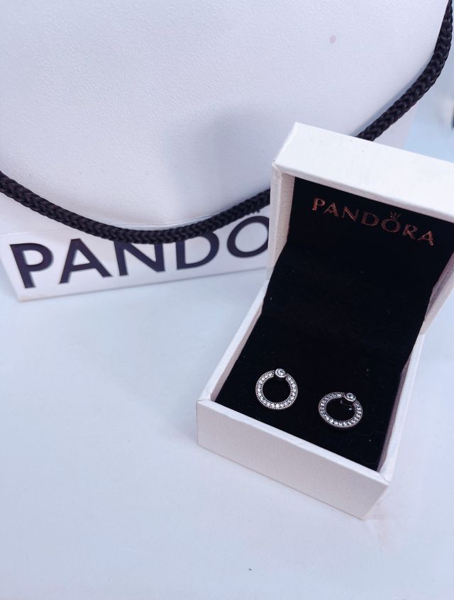 Pendientes Pandora de boton Reversible