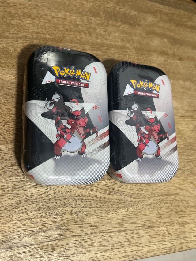 Pack 2 latas Pokémon Fulgor negro/ Llama Blanca