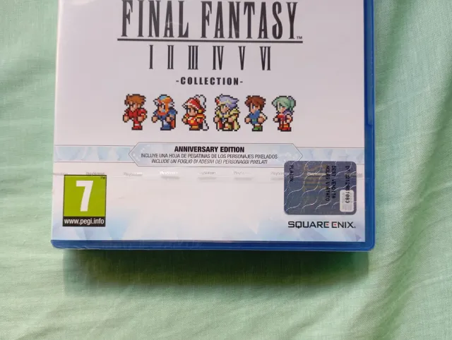 Final Fantasy I-VI pixel Collection PS4