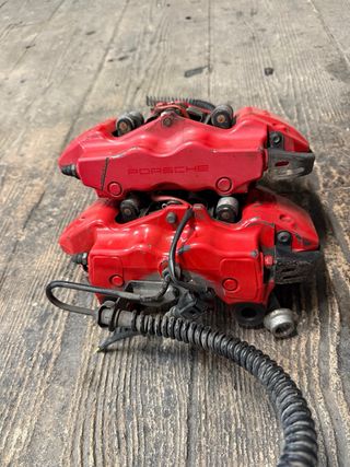 Pinzas Brembo 4 pistones Porsche Cayenne