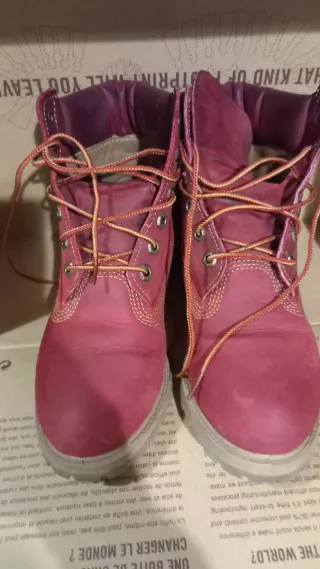 Scarponcini Timberland donna rossi