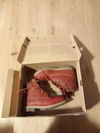 Scarponcini Timberland donna rossi