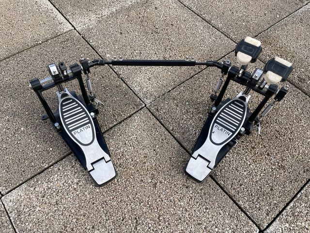 Pedal Doble Bombo Platin