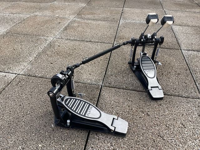 Pedal Doble Bombo Platin