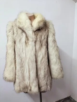 Chaqueta de pelo natural zorro artíco