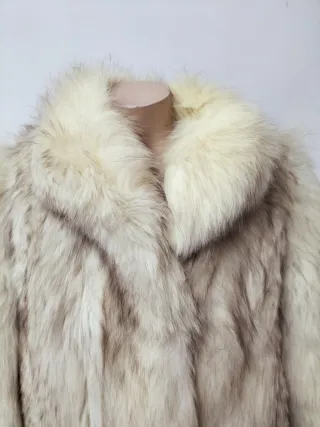 Chaqueta de pelo natural zorro artíco