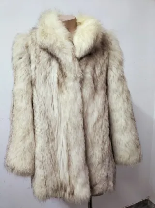 Chaqueta de pelo natural zorro artíco