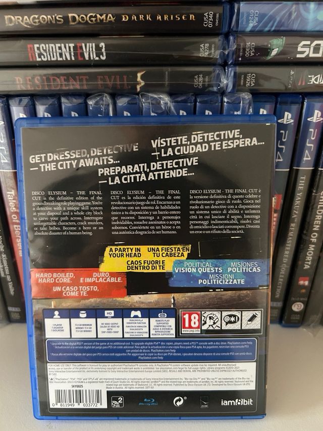 Disco Elysium: The Final Cut PS4