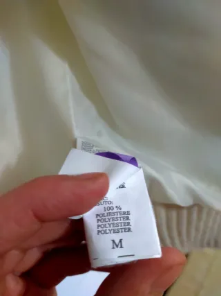 Giubbotto donna bianco taglia M