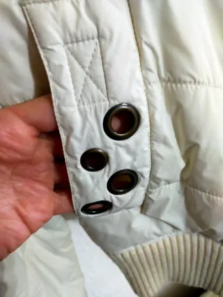 Giubbotto donna bianco taglia M
