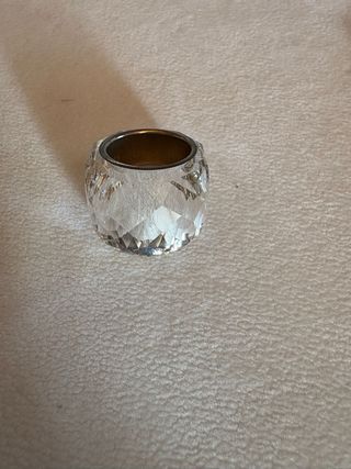Anillo Swarovski Plata