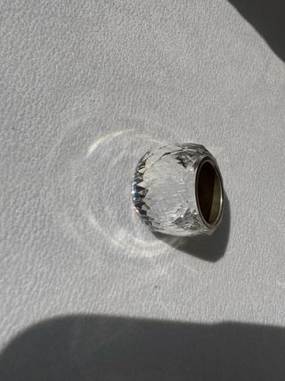 Anillo Swarovski Plata