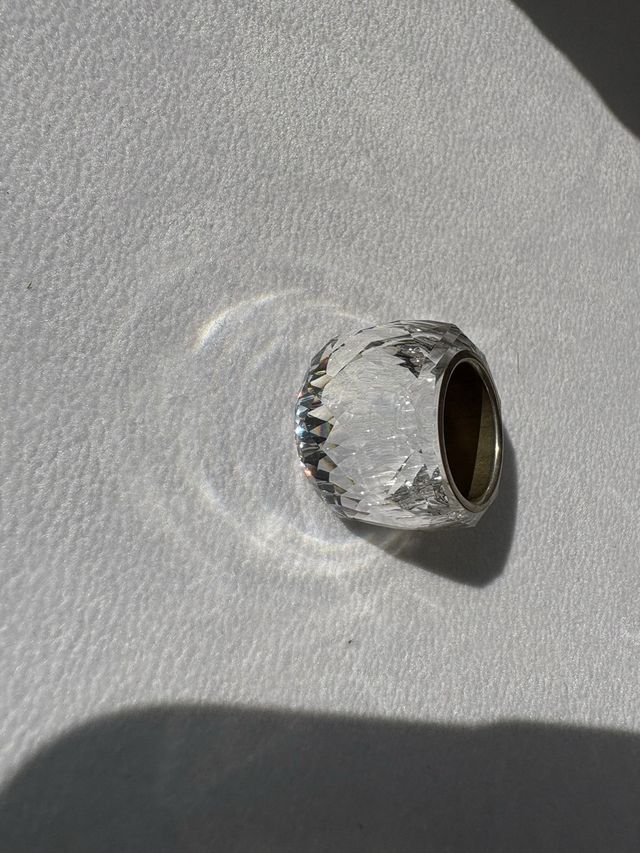 Anillo Swarovski Plata