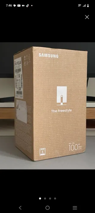 Proyector Samsung The Freestyle Blanco