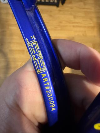 Raqueta de Tenis Penn 62 - buen estado