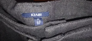 Pantaloni donna grigio