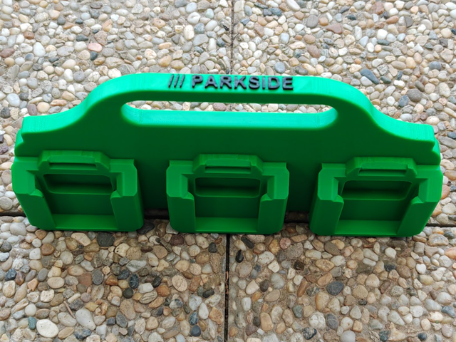 Soporte para Baterías Parkside 20V, Porta Baterías