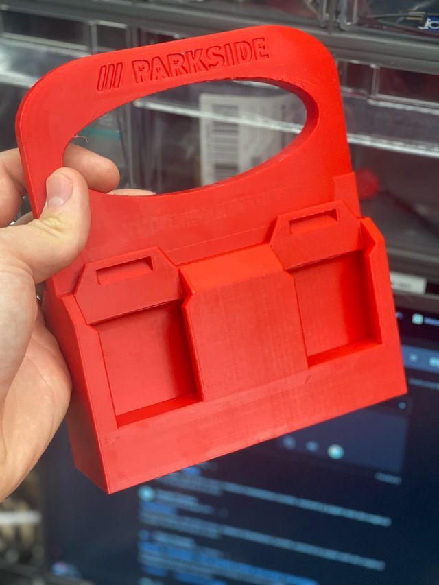 Soporte Baterías Parkside 20V