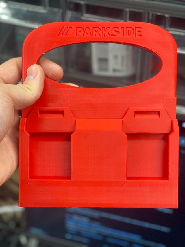 Soporte Baterías Parkside 20V