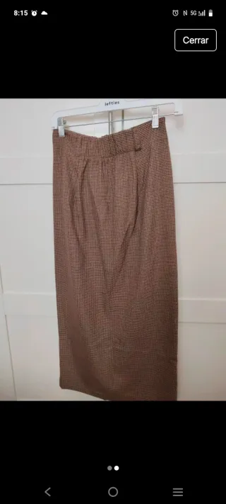 Falda larga Scalpers Talla S Marrón