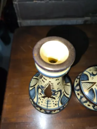 Cerámica vintage Manises 2 piezas