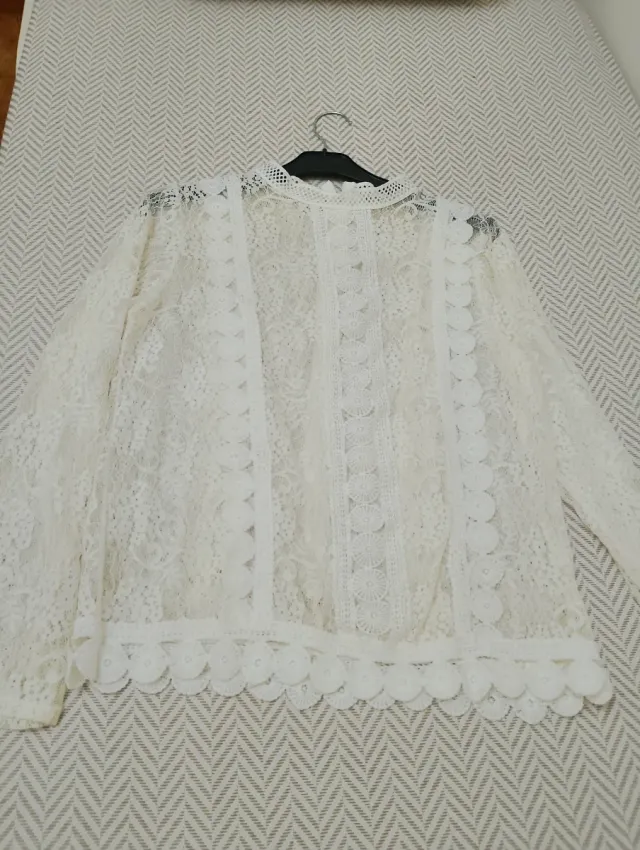 Camisa de encaje PHI PHI STAR talla L