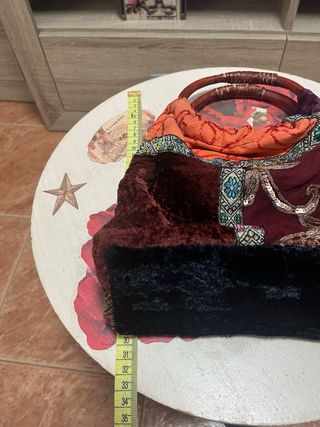 Bolso de mano vintage mujer patchwork