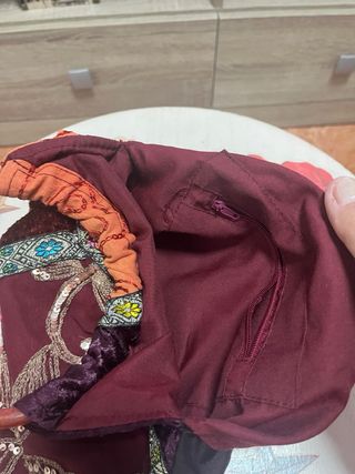 Bolso de mano vintage mujer patchwork