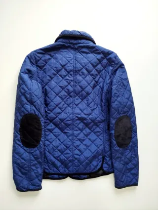 Chaqueta acolchada Zara azul