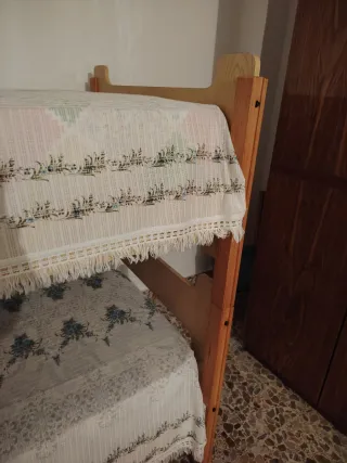 Litera individual + mesita de noche