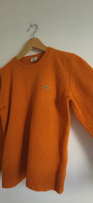 Jersey Lacoste Lana Mujer Retro