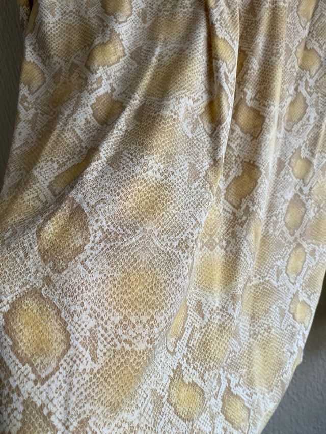 Camisa Mango Estampado Serpiente