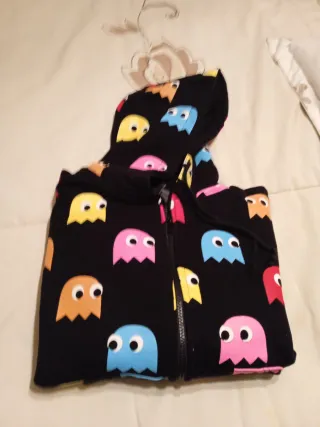 Chaqueta con cremallera Pac-Man Fantasmas