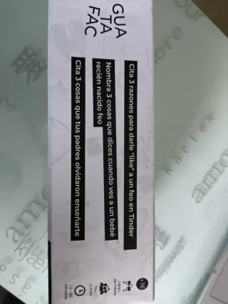 Juego de mesa Guatafac