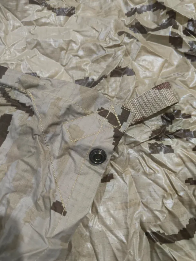 Techo Vivac Ejército árido.