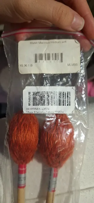 Baquetas de percusión para principiantes