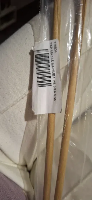 Baquetas de percusión para principiantes